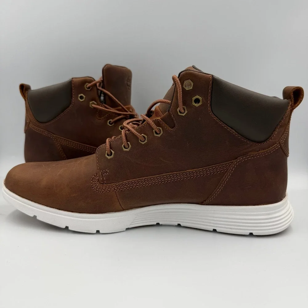 Timberland SensorFlex Chukka Boots Mens 11.5 Brown Leather New Without Box